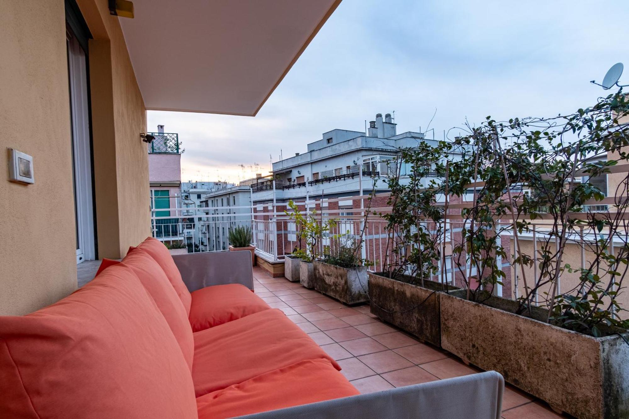 Attic With Terrace And Jacuzzi - Luxury Apartment 로마 외부 사진